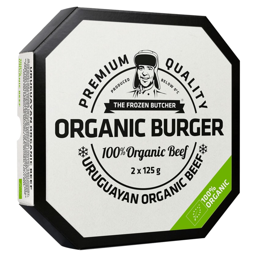 The Frozen Butcher Bio Organic Burger 250g